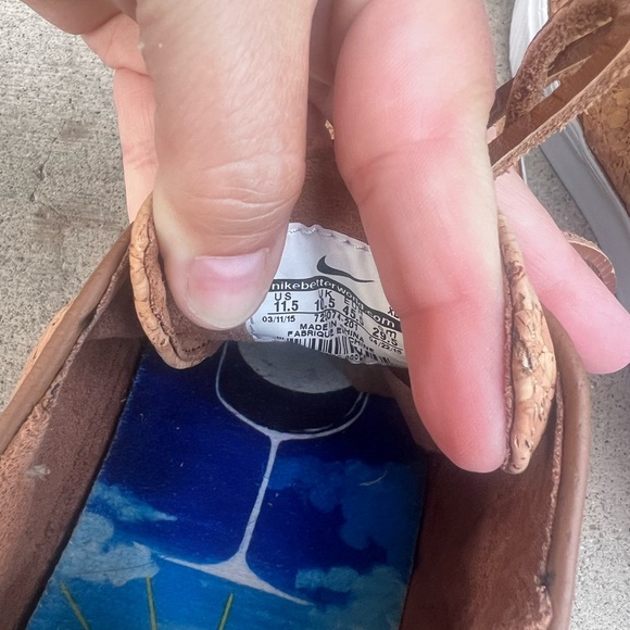 DS NIKE 2015 ZOOM STEFAN JANOSKI ELITE SB 725074 201 CORK / LEATHER Laces 11.5 - Picture 7 of 7